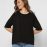 Футболка женская хлопковая Standart oversize CRC -237-8 57821