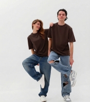 Футболка унисекс базовая oversize CRC FP-133-26 57828