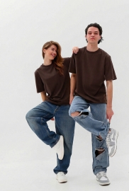 Футболка унисекс базовая oversize CRC FP-133-26 57828 Футболка унисекс базовая oversize CRC FP-133-26 57828