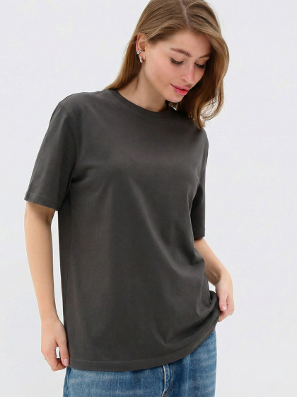 Футболка унисекс базовая oversize CRC FP-133-29 57827