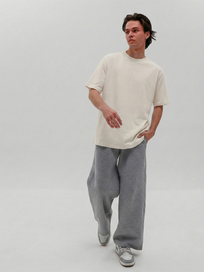 Футболка унисекс базовая oversize CRC FP-133-36 57829