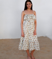 Летний сарафан с рюшами 48389