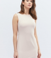 Платье-футляр с вырезами на спине 32673