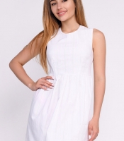 Белое летнее платье 33699