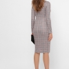 Приталенное платье в клеточку 34645 xp-1182 Приталенное платье в клеточку 34645 xp-1182