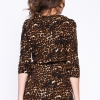 Леопардовое мини-платье на запах 35302 xp-1213 Леопардовое мини-платье на запах 35302 xp-1213