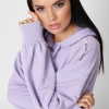 Спортивное сиреневое платье худи 38121  xp-1302