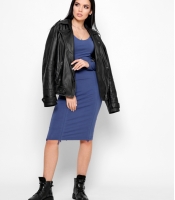 Платье мини с длинным рукавом 41816 Платье мини с длинным рукавом 41816