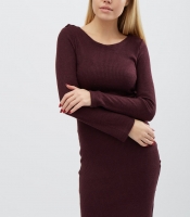 Трикотажное платье с кружевной спинкой 31922