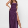 Изящное длинное фиолетовое платье с разрезами 36519 xp-1510 Изящное длинное фиолетовое платье с разрезами 36519 xp-1510