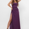 Изящное длинное фиолетовое платье с разрезами 36519 xp-1510 Изящное длинное фиолетовое платье с разрезами 36519 xp-1510