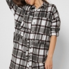 Шерстяное платье-рубашка в клетку 38271 xp-1548 Шерстяное платье-рубашка в клетку 38271 xp-1548
