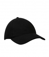 Кепка унисекс базовая черная 56187