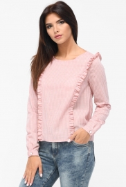 Женская блуза с рюшами 34161