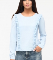 Женская блуза с рюшами 34160