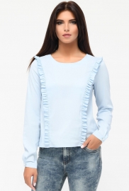 Женская блуза с рюшами 34160