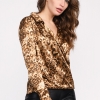 Модная женская блуза с леопардовым принтом 35100  xp-1676