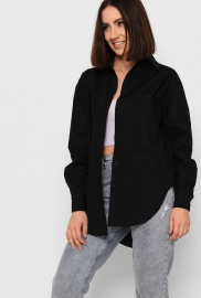 Хлопковая рубашка оверсайз 43054 Хлопковая рубашка оверсайз 43054