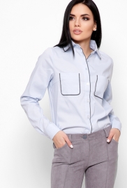Рубашка прямого силуэта 34099