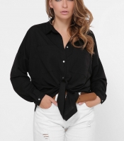 Черная женская рубашка 36246