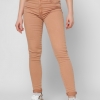 Классические джинсы скинни цвет персик 36790  xp-1798