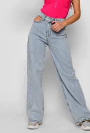 Дизайнерские джинсы с разрезами 48533 Дизайнерские джинсы с разрезами 48533