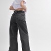 Женские графитовые джинсы wide leg 55998  xp-1838