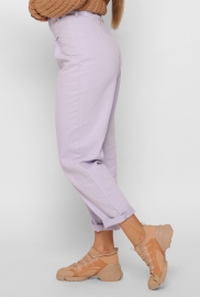 Женские джинсы slouchy цвет сирень 37967 Женские джинсы slouchy цвет сирень 37967