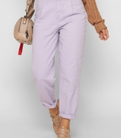 Женские джинсы slouchy цвет сирень 37967
