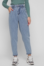 Женские джинсы мом цвет голубой 38632 Женские джинсы мом цвет голубой 38632