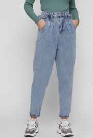 Женские джинсы мом цвет голубой 38632 Женские джинсы мом цвет голубой 38632