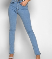 Женские джинсы с разрезами 55113