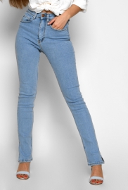 Женские джинсы с разрезами 55113 Женские джинсы с разрезами 55113