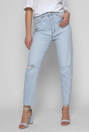 Женские голубые джинсы 55114 Женские голубые джинсы 55114