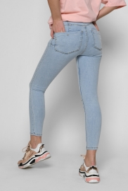 Синие джинсы скинни 55115 Синие джинсы скинни 55115