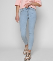 Синие джинсы скинни 55115