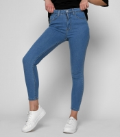 Синие джинсы скинни 55119