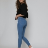 Синие джинсы скинни 55119  xp-1848