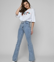 Женские голубые джинсы Эспаньйоли 55116