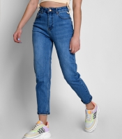 Голубые джинсы-баллоны 55122