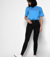 Графитовые джинсы скинни 55126