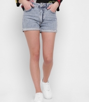 Голубые джинсовые шорты 43144