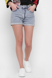 Голубые джинсовые шорты 43144 Голубые джинсовые шорты 43144