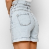 Джинсовые шорты с разрезом на талии 48537  xp-1883