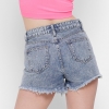 Джинсовые шорты с необработанным краем 43095  xp-1884