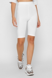 Женские велосипедки цвет белый 37272 Женские велосипедки цвет белый 37272