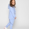 Детский голубой спортивный костюм унисекс на флисе 53300  xp-1948