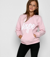 Розовый свитшот с рисунком HYPE 52546