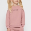 Детский свитшот с надписью цвет пудра 38456  xp-1974