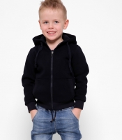 Синяя детская спортивная кофта без принта 30428